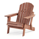 Oversize Outdoor Folding Adirondack Chair, Patio Chair For Garden by HouseOfZazla
