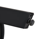 3-Piece Dining Table Set, 59" Wooden Sofa Side Table with Stabilizing Base, Rustic Brown Industrial Adjustable Height Stools, Modern Bar Table and Chairs for Living Room, Dining Room, and Space Saving