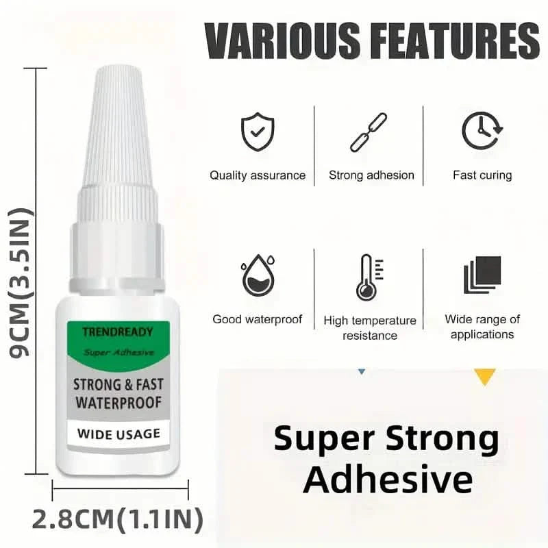 2-Pack: Super Glue – Fast-Drying, Waterproof, Multi-Surface, photo 4 of 5