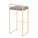 Fuji - Contemporary / Glam & Quality Construction Barstool by HouseOfZazla
