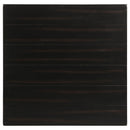 Payne Wood End Table with Shelf Distressed Java