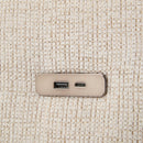 Sectional Sofa Modular U-Shaped With Ottoman & USB Ports