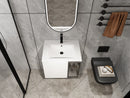 24" Wall-Mounted Bathroom Vanity With Ceramic Sink by HouseOfZazla