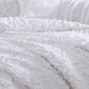 Rhapsody 6 Pc Cotton Clip Jacquard Bedding Ensemble
