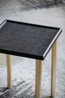 Side Tables (Set of 3) - Black / Gold by Unique Piece Furniture