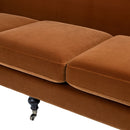 Alana Lawson - Modern Three Cushion Tightback Sofa by HouseOfZazla