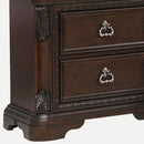 2 Drawer Nightstand - Mahogany by HouseOfZazla