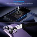 2Pcs Privacy Screen Protectors And 2Pcs Camera Lens Tempered Glass Screen Film Full Coverage Screen Protector Fit for IOS Phone 14/14Plus/14Pro/14Pro