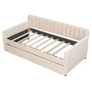 Upholstered Daybed With Slat Support by HouseOfZazla