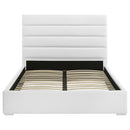 Felicity 53-inch Upholstered California King Bed White