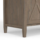 Ela - Medium TV Stand - Smoky Brown by HouseOfZazla