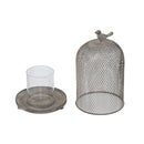 Ophira Sparrow Candle Holders (Set of 2) - Antique Gray by HouseOfZazla