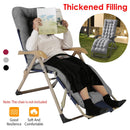 71x22in Chaise Lounger Cushion Recliner Rocking Chair Sofa Mat Deck Chair Cushion