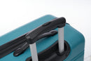 Hardshell Luggage Sets 3 Pieces Spinner Suitcase With Tsa Lock Lightweight 20" 24" 28" - Antique Blue Green by HouseOfZazla