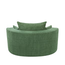 360° Swivel Accent Barrel Chair With 3 Removable Pillows For Living Room by HouseOfZazla