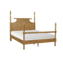 Queen Bed Turned Legs - Natural by Unique Piece Furniture