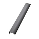 Anthracite Textured "Edge Straight" Tab Drawer Pulls