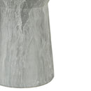 Round Outdoor End Table - Marble by HouseOfZazla