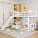 Bunk Bed With Convertible Ladder And Slide by HouseOfZazla