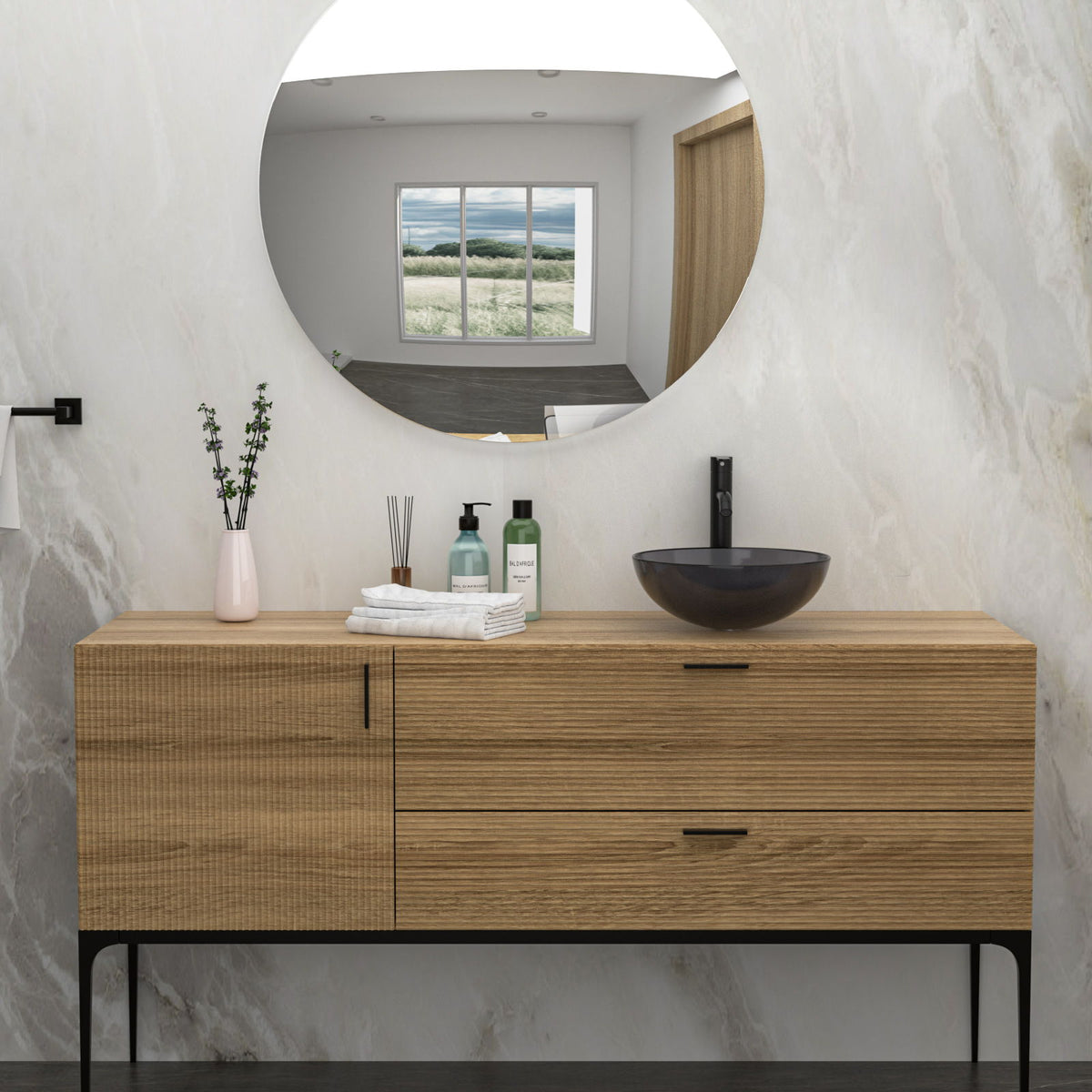 Artistic Tempered Glass Vessel Sink With Pop Up Drain, photo 31 of 32