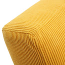 Accent Chair - Modern Industrial Slant Armchair with Metal Frame - Premium High Density Soft Single chair for Living Room Bedroom