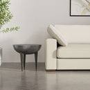 Otto - Cast Aluminum Side Table - Black by HouseOfZazla
