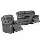 Living Room Set With Pillow Armrest And Tufted Backrest by HouseOfZazla