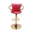 Unique Design Bar Chair, 360 Degree Rotation, Adjustable Height, Suitable For Dining Room And Bar by HouseOfZazla