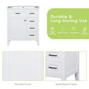 30" Bathroom Vanity Cabinet Base Without Sink by HouseOfZazla