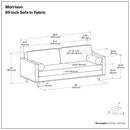 Morrison - Upholstered Sofa by HouseOfZazla