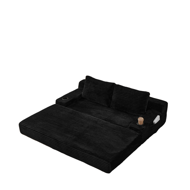 70.8-Inch Corduroy Two-in-One Sofa Bed, photo 5 of 8