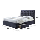 Drorit - Bed w/Storage