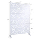 Outdoor & Indoor Metal Privacy Screen, Freestanding Decorative Panels by HouseOfZazla