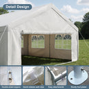 20'x40' Carport Car Canopy Party Tent with Removable Sidewalls by HouseOfZazla