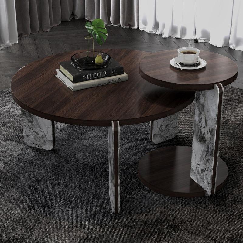 Coffee Table Set With Center Table & Side Table, photo 4 of 4