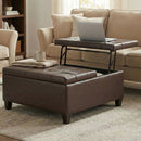 Harrison - Upholstered Coffee Table Storage Ottoman