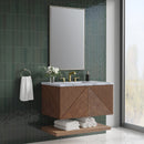 James Martin Marcello 36" Floating Single Bathroom Vanity, Chestnut