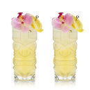Pacific Crystal Tiki Glasses Set of 2 by Viski
