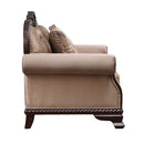 Chateau De Ville - Sofa With 5 Pillows (Same Lv01588) - Fabric & Espresso