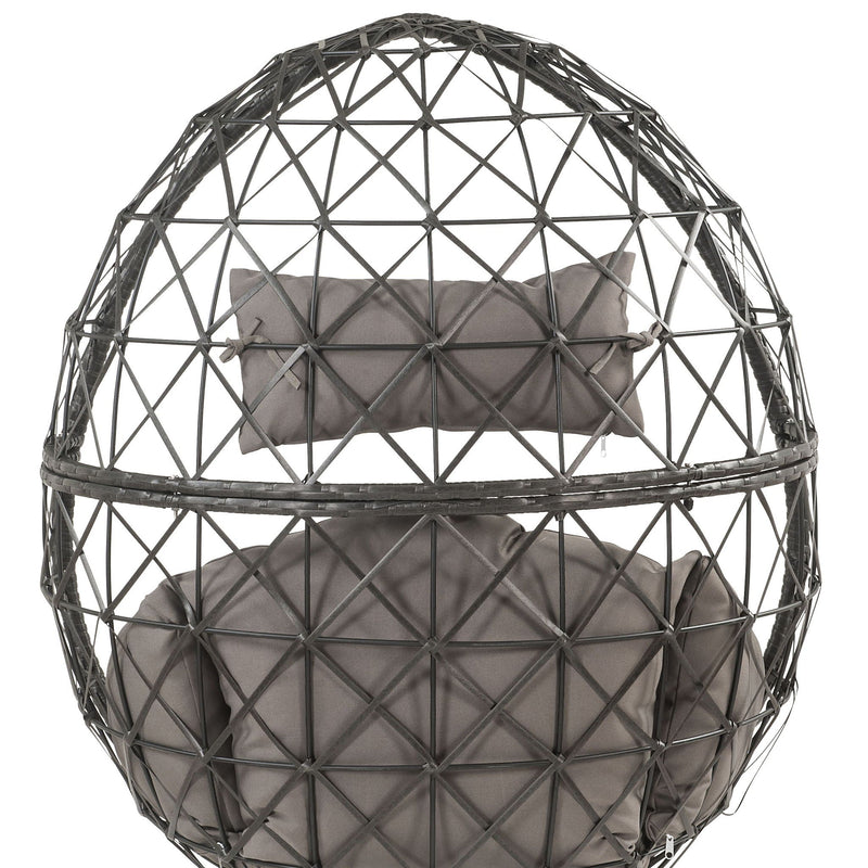 Aeven - Patio Lounge Chair - Light Gray, photo 6 of 6