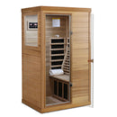 Hemlock Mini 1 Person Far Infrared Door Indoor Sauna Room by HouseOfZazla