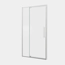 44-48"W x 74"H Pivot Shower Door with Brushed Nickel Finish by HouseOfZazla