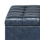 Harrison - Upholstered Coffee Table Storage Ottoman by Unique Piece Furniture