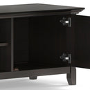 Amherst - Low TV Media Stand - Hickory Brown by HouseOfZazla