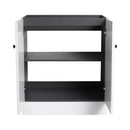 Modern Freestanding Bathroom Vanity With Soft Close Cabinet Doors by HouseOfZazla