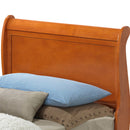 Louis Phillipe - Panel Sleigh Bed by HouseOfZazla