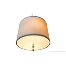 13.5" Round Diffuser Translucent Frosted White