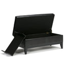 Oregon - Contemporary Storage Ottoman Bench With Tray by Unique Piece Furniture