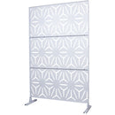 Outdoor & Indoor Metal Privacy Screen, Freestanding Decorative Panels by HouseOfZazla