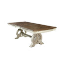 Rustic Dining Set With Table And Upholstered Chairs by Unique Piece Furniture